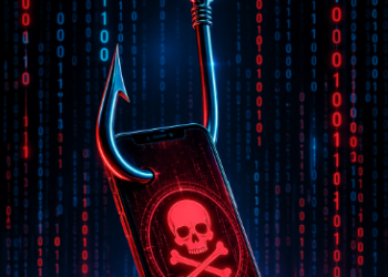 Ilustrasi mengenai serangan phishing yang menjadi bagian dari Bahaya Link Video Viral di internet.