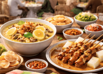 Sajian lezat Kuliner Halal Medan yang siap memanjakan lidah para pengunjung MTQ.
