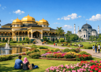 Panorama keindahan berbagai objek Medan 2026 yang sangat memikat wisatawan.