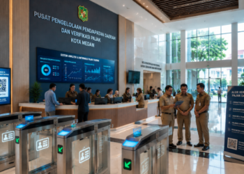 Optimalisasi fungsi BKPSDM Kota Medan melalui penyediaan sistem pembayaran pendaftaran e-registrasi maba elektronik guna meningkatkan efisiensi tata kelola penyediaan sarana unit layanan distribusi kartu sehat publik and akuntabilitas skema kerja pendaftaran berbasis sistem digital terpadu kampus mahasiswa di kawasan lingkungan instansi daerah pimpinan.