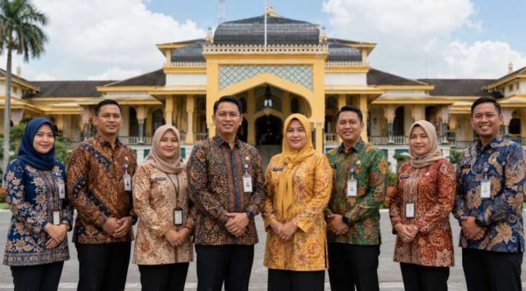 Penggunaan Batik ASN Medan sebagai wujud pelestarian budaya lokal dan identitas profesionalisme aparatur sipil negara di lingkungan pemerintah kota pimpinan.
