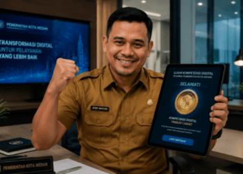 Pengembangan kualifikasi Cakap ASN Medan melalui uji kompetensi berkala untuk menjamin setiap pegawai memiliki keahlian yang relevan dengan kebutuhan organisasi pimpinan.