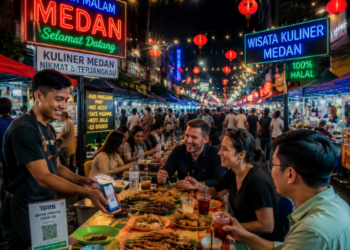 Pengembangan sektor Destinasi Kota Medan melalui revitalisasi pusat kuliner malam guna memperkuat daya tarik kunjungan wisatawan ke Kota Medan pimpinan.