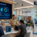Dashboard interaktif Digitalisasi Data Kependudukan Medan yang menampilkan sistem pemantauan data sipil real-time untuk mendukung efisiensi kependudukan kota Medan.
