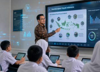 Penerapan ekosistem Digitalisasi Guru Medan dalam kegiatan belajar mengajar guna menciptakan pengalaman edukasi yang lebih interaktif dan menyenangkan pimpinan.