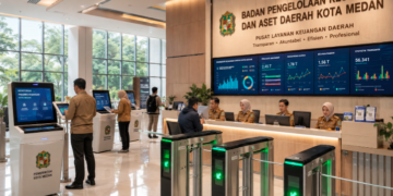 Optimalisasi fungsi Digitalisasi Keuangan Medan melalui penyediaan sistem anggaran elektronik guna meningkatkan efisiensi pemanfaatan sarana pusat transit informasi and akuntabilitas sistem pemeliharaan berbasis digital terpadu di lingkungan instansi daerah pimpinan.