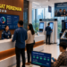 Dashboard interaktif Digitalisasi Perizinan Usaha Medan yang menampilkan sistem pemantauan data izin real-time untuk mendukung efisiensi legalitas kota Medan.