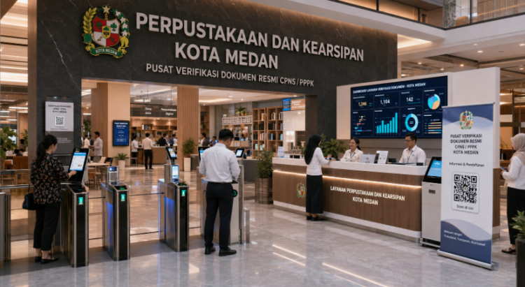 Optimalisasi fungsi Dinpusip Kota Medan melalui penyediaan sistem pembayaran pendaftaran e-registrasi maba elektronik guna meningkatkan efisiensi tata kelola penyediaan sarana unit layanan distribusi kartu sehat publik and akuntabilitas skema baca pendaftaran berbasis sistem digital terpadu kampus mahasiswa di kawasan lingkungan instansi daerah pimpinan.