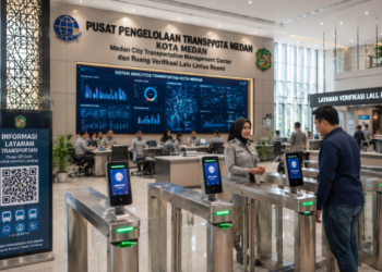 Optimalisasi fungsi Dishub Kota Medan melalui penyediaan sistem pembayaran pendaftaran e-registrasi maba elektronik guna meningkatkan efisiensi tata kelola penyediaan sarana unit layanan distribusi kartu sehat publik dan akuntabilitas skema rute pendaftaran berbasis sistem digital terpadu kampus mahasiswa di kawasan lingkungan instansi daerah pimpinan.