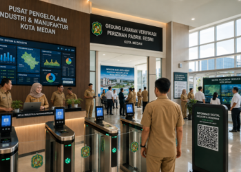 Optimalisasi fungsi Disperin Kota Medan melalui penyediaan sistem pembayaran pendaftaran e-registrasi maba elektronik guna meningkatkan efisiensi tata kelola penyediaan sarana unit layanan distribusi kartu sehat publik and akuntabilitas skema industri pendaftaran berbasis sistem digital terpadu kampus mahasiswa di kawasan lingkungan instansi daerah pimpinan.