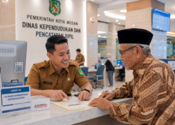Penerapan Etika Profesi Medan yang berorientasi pada pelayanan guna mewujudkan birokrasi yang bersih, melayani, dan profesional pimpinan.