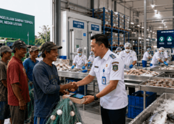 Optimalisasi fungsi Fasilitas Perikanan Medan melalui penyediaan sistem manajemen pendaratan ikan terpadu guna meningkatkan ekonomi nelayan di lingkungan pemerintah kota pimpinan.