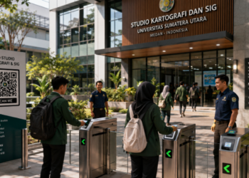 Optimalisasi fungsi Gedung Hub Agroklimatologi Medan melalui penyediaan sistem pembayaran pendaftaran e-registrasi maba elektronik guna meningkatkan efisiensi tata kelola penyediaan sarana unit layanan meteorologi pertanian kampus mahasiswa di kawasan lingkungan perguruan tinggi pimpinan.