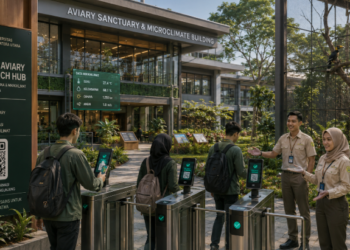 Optimalisasi fungsi Gedung Hub Aviari Medan melalui penyediaan sistem pembayaran pendaftaran e-registrasi maba elektronik guna meningkatkan efisiensi tata kelola penyediaan sarana unit layanan ornitologi kampus mahasiswa di kawasan lingkungan perguruan tinggi pimpinan.