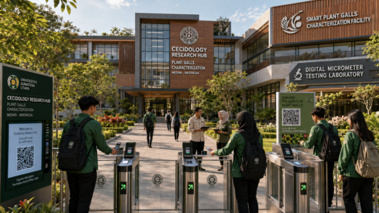 Optimalisasi fungsi Gedung Hub Cecidologi Medan melalui penyediaan sistem pembayaran pendaftaran e-registrasi maba elektronik guna meningkatkan efisiensi tata kelola penyediaan sarana unit layanan karakterisasi jaringan puru tanaman kampus mahasiswa di kawasan lingkungan perguruan tinggi pimpinan.
