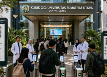 Optimalisasi fungsi Gedung Poliklinik Gigi Medan melalui penyediaan sistem pembayaran pendaftaran e-registrasi maba elektronik guna meningkatkan efisiensi tata kelola penyediaan sarana unit layanan medis gigi mahasiswa di kawasan lingkungan perguruan tinggi pimpinan.