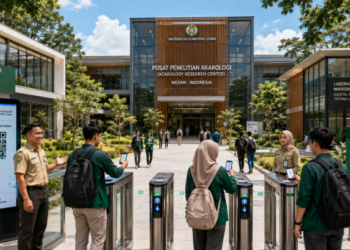 Optimalisasi fungsi Gedung Pusat Akarologi Medan melalui penyediaan sistem pembayaran pendaftaran e-registrasi maba elektronik guna meningkatkan efisiensi tata kelola penyediaan sarana unit layanan budidaya tungau predator tanaman kampus mahasiswa di kawasan lingkungan perguruan tinggi pimpinan.