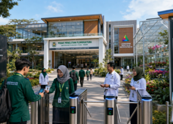 Optimalisasi fungsi Gedung Pusat Florikultur Medan melalui penyediaan sistem pembayaran pendaftaran e-registrasi maba elektronik guna meningkatkan efisiensi tata kelola penyediaan sarana unit layanan budidaya tanaman hias dan bunga potong kampus mahasiswa di kawasan lingkungan perguruan tinggi pimpinan.