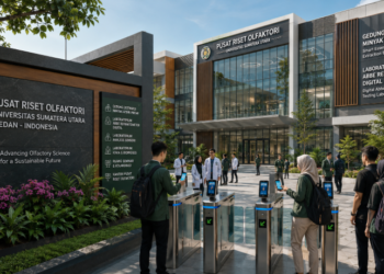 Optimalisasi fungsi Gedung Pusat Olfaktori Medan melalui penyediaan sistem pembayaran pendaftaran e-registrasi maba elektronik guna meningkatkan efisiensi tata kelola penyediaan sarana unit layanan ekstraksi minyak atsiri kampus mahasiswa di kawasan lingkungan perguruan tinggi pimpinan.