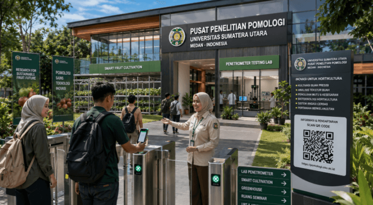 Optimalisasi fungsi Gedung Pusat Pomologi Medan melalui penyediaan sistem pembayaran pendaftaran e-registrasi maba elektronik guna meningkatkan efisiensi tata kelola penyediaan sarana unit layanan budidaya tanaman buah kampus mahasiswa di kawasan lingkungan perguruan tinggi pimpinan.