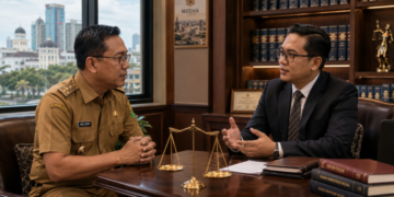 Penggunaan aplikasi Absen ASN Medan berbasis lokasi untuk menjamin akurasi kehadiran dan meningkatkan kedisiplinan aparatur di lingkungan pemerintah kota pimpinan.