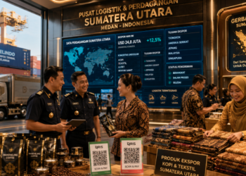 Optimalisasi fungsi Informasi Ekonomi Medan melalui penyediaan sistem pembiayaan digital guna meningkatkan volume ekspor produk lokal di lingkungan pemerintah wilayah pimpinan.