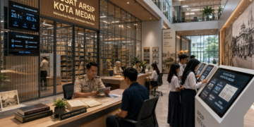 Optimalisasi fungsi Informasi Kearsipan Medan melalui penyediaan sistem digitalisasi naskah kuno guna menjaga kelestarian sejarah di lingkungan pemerintah kota pimpinan.