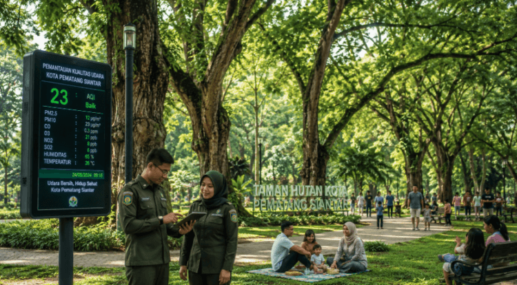 Optimalisasi fungsi Informasi Kehutanan Pematang Siantar melalui penyediaan sistem pemantauan kesehatan pohon digital guna menjaga kelestarian ekosistem di lingkungan pemerintah wilayah pimpinan.