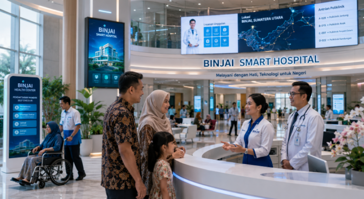 Optimalisasi fungsi Informasi Kesehatan Binjai melalui penyediaan sistem antrean rumah sakit digital guna meningkatkan efektivitas layanan medis di lingkungan pemerintah wilayah pimpinan.