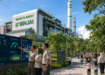 Optimalisasi fungsi Informasi Lingkungan Binjai melalui penyediaan sistem monitoring kebersihan kota digital guna mewujudkan tata kelola limbah yang efisien di lingkungan pemerintah wilayah pimpinan.
