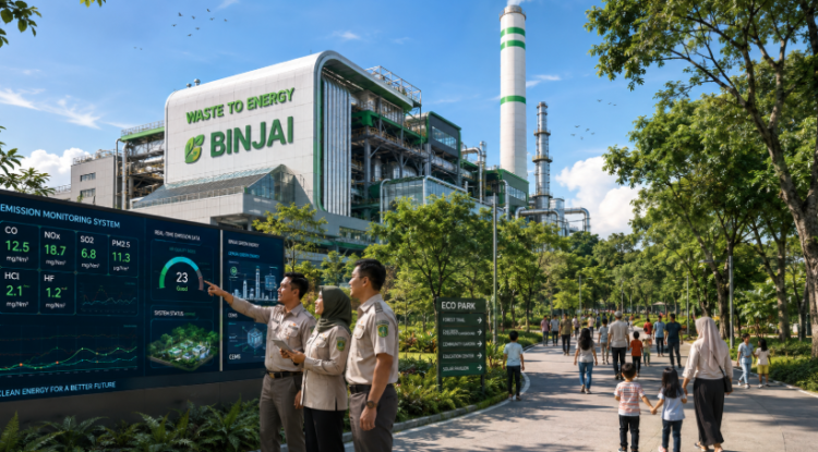 Optimalisasi fungsi Informasi Lingkungan Binjai melalui penyediaan sistem monitoring kebersihan kota digital guna mewujudkan tata kelola limbah yang efisien di lingkungan pemerintah wilayah pimpinan.