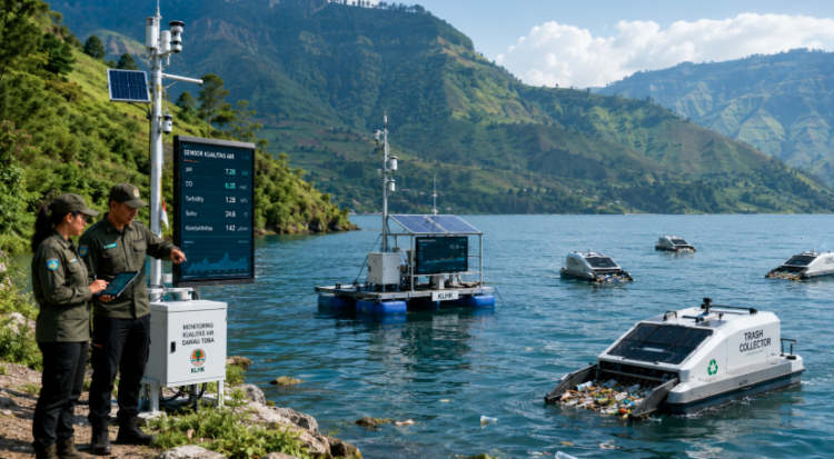 Optimalisasi fungsi Informasi Lingkungan Simalungun melalui penyediaan sistem monitoring limbah digital guna meningkatkan kebersihan kawasan Danau Toba di lingkungan pemerintah wilayah pimpinan.
