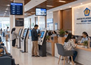 Optimalisasi fungsi Informasi Pajak Medan melalui penyediaan sistem pembayaran elektronik terpadu guna meningkatkan kemandirian fiskal di lingkungan pemerintah kota pimpinan.