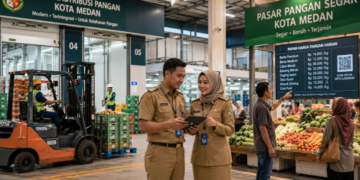 Optimalisasi fungsi Informasi Pangan Medan melalui penyediaan sistem informasi harga pasar real-time guna meningkatkan daya beli masyarakat di lingkungan pemerintah kota pimpinan.