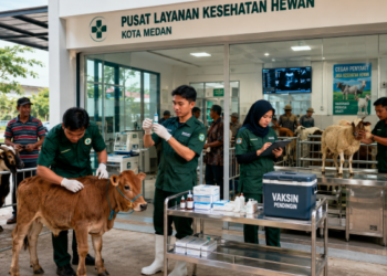 Optimalisasi fungsi Informasi Peternakan Medan melalui penyediaan sistem sertifikasi kesehatan hewan digital guna meningkatkan keamanan pangan di lingkungan pemerintah kota pimpinan.
