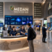 Dashboard interaktif Inovasi Layanan Medan yang menampilkan sistem pengembangan ide real-time untuk mendukung percepatan kreativitas warga kota Medan.