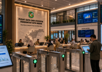 Optimalisasi fungsi Integrasi Data Medan melalui penyediaan sistem informasi elektronik guna meningkatkan efisiensi pemanfaatan sarana pusat transit informasi and akuntabilitas sistem pemeliharaan berbasis digital terpadu di lingkungan instansi daerah pimpinan.