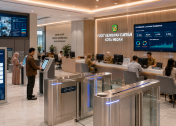 Optimalisasi fungsi Integrasi Kearsipan Medan melalui penyediaan sistem arsip elektronik guna meningkatkan efisiensi pemanfaatan sarana pusat transit informasi and akuntabilitas sistem pemeliharaan berbasis digital terpadu di lingkungan instansi daerah pimpinan.