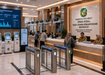 Optimalisasi fungsi Integrasi Kesejahteraan Medan melalui penyediaan sistem kesejahteraan elektronik guna meningkatkan efisiensi pemanfaatan sarana pusat transit informasi and akuntabilitas sistem pemeliharaan berbasis digital terpadu di lingkungan instansi daerah pimpinan.