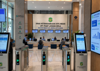 Optimalisasi fungsi Integrasi Ketenagakerjaan Medan melalui penyediaan sistem personel elektronik guna meningkatkan efisiensi pemanfaatan sarana pusat transit informasi and akuntabilitas sistem pemeliharaan berbasis digital terpadu di lingkungan instansi daerah pimpinan.