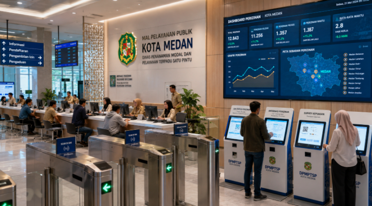 Optimalisasi fungsi Integrasi Layanan Perizinan melalui penyediaan sistem lisensi elektronik guna meningkatkan efisiensi pemanfaatan sarana pusat transit informasi and akuntabilitas sistem pemeliharaan berbasis digital terpadu di lingkungan instansi daerah pimpinan.
