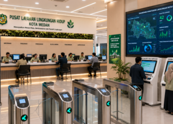 Optimalisasi fungsi Integrasi Lingkungan Medan melalui penyediaan sistem ekologi elektronik guna meningkatkan efisiensi pemanfaatan sarana pusat transit informasi and akuntabilitas sistem pemeliharaan berbasis digital terpadu di lingkungan instansi daerah pimpinan.