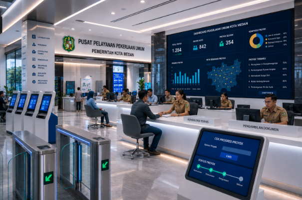 Optimalisasi fungsi Integrasi Pekerjaan Umum melalui penyediaan sistem konstruksi elektronik guna meningkatkan efisiensi pemanfaatan sarana pusat transit informasi and akuntabilitas sistem pemeliharaan berbasis digital terpadu di lingkungan instansi daerah pimpinan.