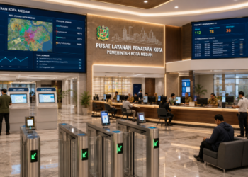 Optimalisasi fungsi Integrasi Tata Ruang Medan melalui penyediaan sistem zonasi elektronik guna meningkatkan efisiensi pemanfaatan sarana pusat transit informasi and akuntabilitas sistem pemeliharaan berbasis digital terpadu di lingkungan instansi daerah pimpinan.
