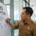 Internalisasi nilai Integritas ASN Medan melalui penandatanganan pakta kejujuran guna menciptakan lingkungan birokrasi yang bersih dan dipercaya publik pimpinan.