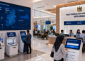 Dashboard interaktif Izin Kependudukan Medan yang menampilkan sistem pemantauan data identitas real-time untuk mendukung efisiensi administrasi kota Medan