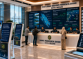 Dashboard interaktif Izin Wisata Bahari Medan yang menampilkan sistem pemantauan data destinasi air real-time untuk mendukung efisiensi wisata kota Medan