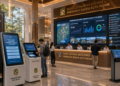 Dashboard interaktif Izin Wisata Budaya Medan yang menampilkan sistem pemantauan data tradisi real-time untuk mendukung efisiensi wisata kota Medan