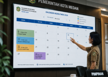 Informasi lengkap mengenai Jadwal ASN Medan yang memuat seluruh tahapan seleksi dari pendaftaran hingga penetapan nomor induk pegawai secara rinci pimpinan.