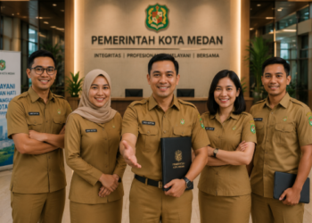 Internalisasi Karakter ASN Medan yang menjunjung tinggi nilai keramahan dan kecepatan dalam memberikan solusi bagi kebutuhan masyarakat kota pimpinan.